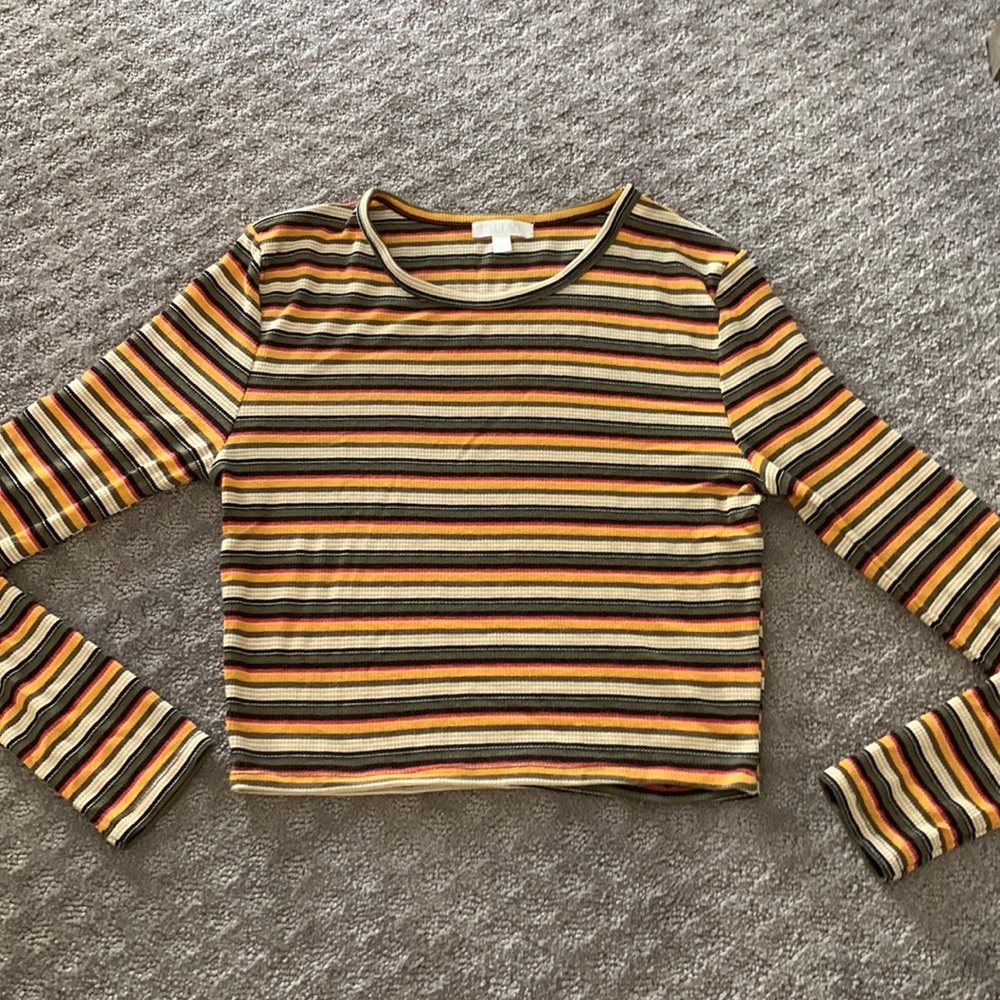 Stripped long sleeve